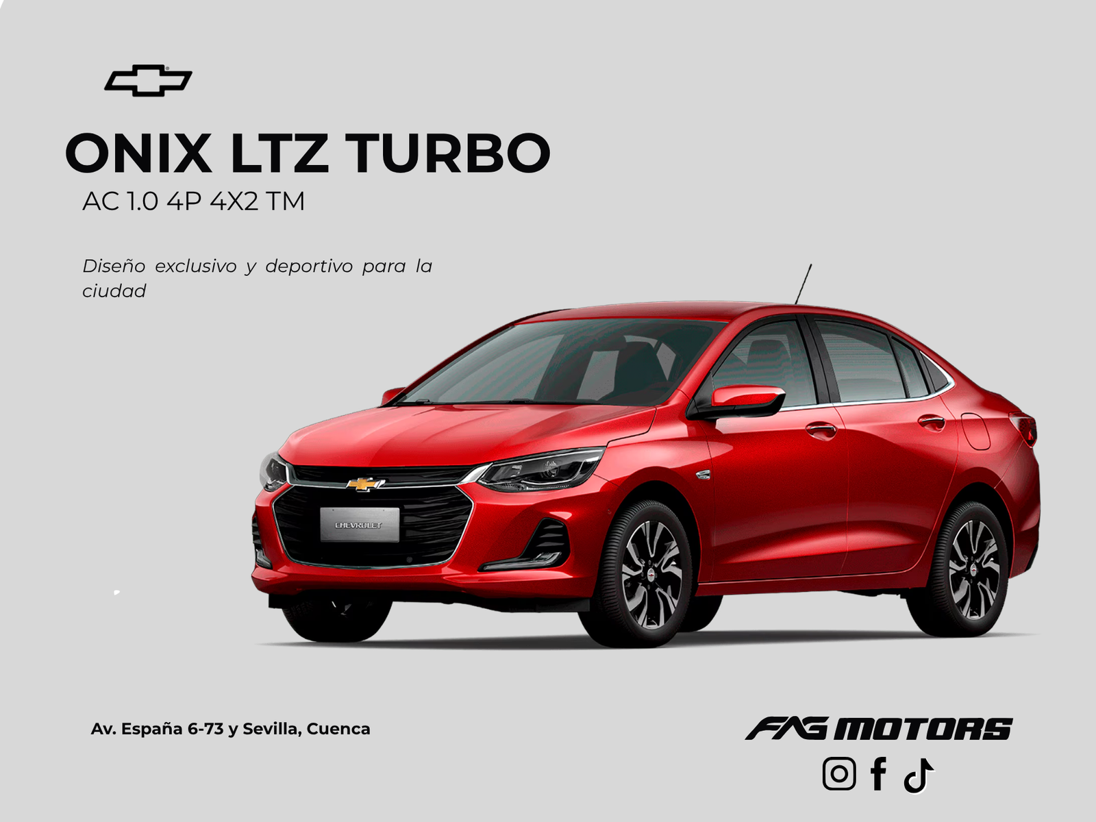 CHEVROLET ONIX LTZ TURBO 2025