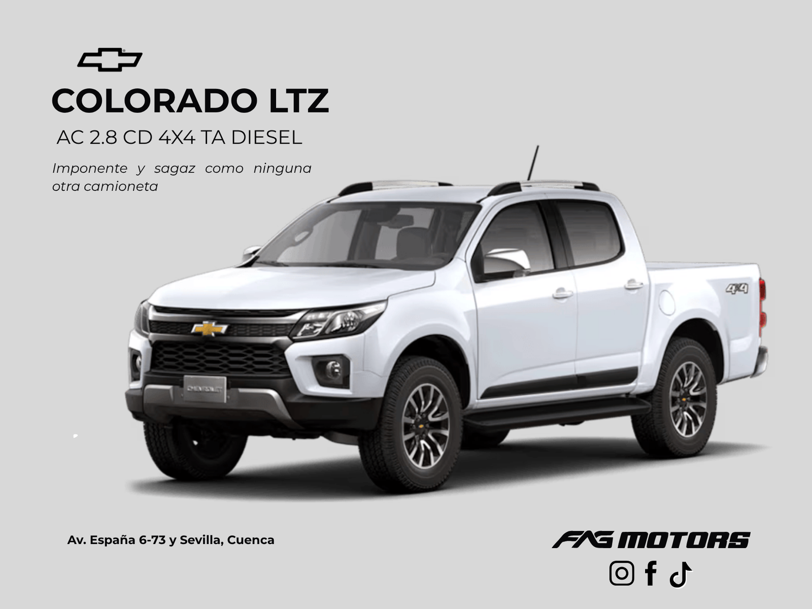 COLORADO LTZ AC 2.8 CD 4X4 TA DIESEL 2024