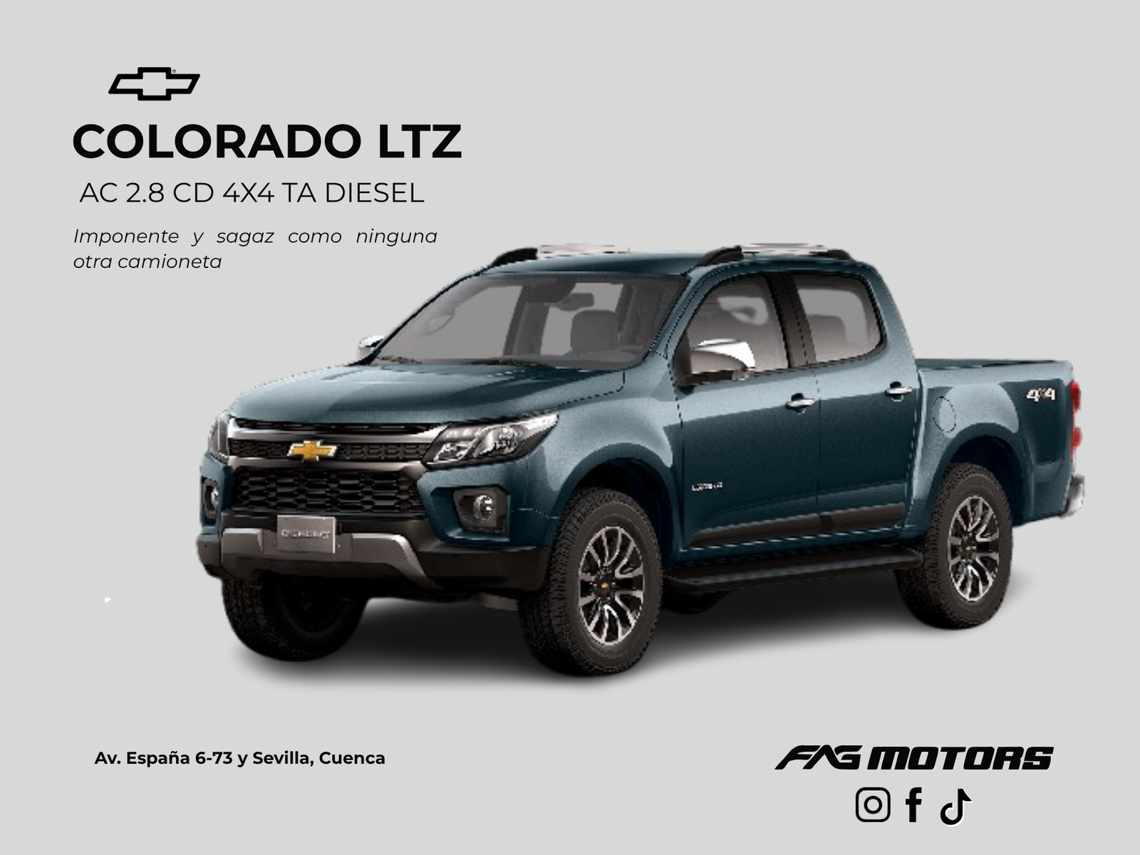 COLORADO LTZ AC 2.8 CD 4X4 TA DIESEL 2024