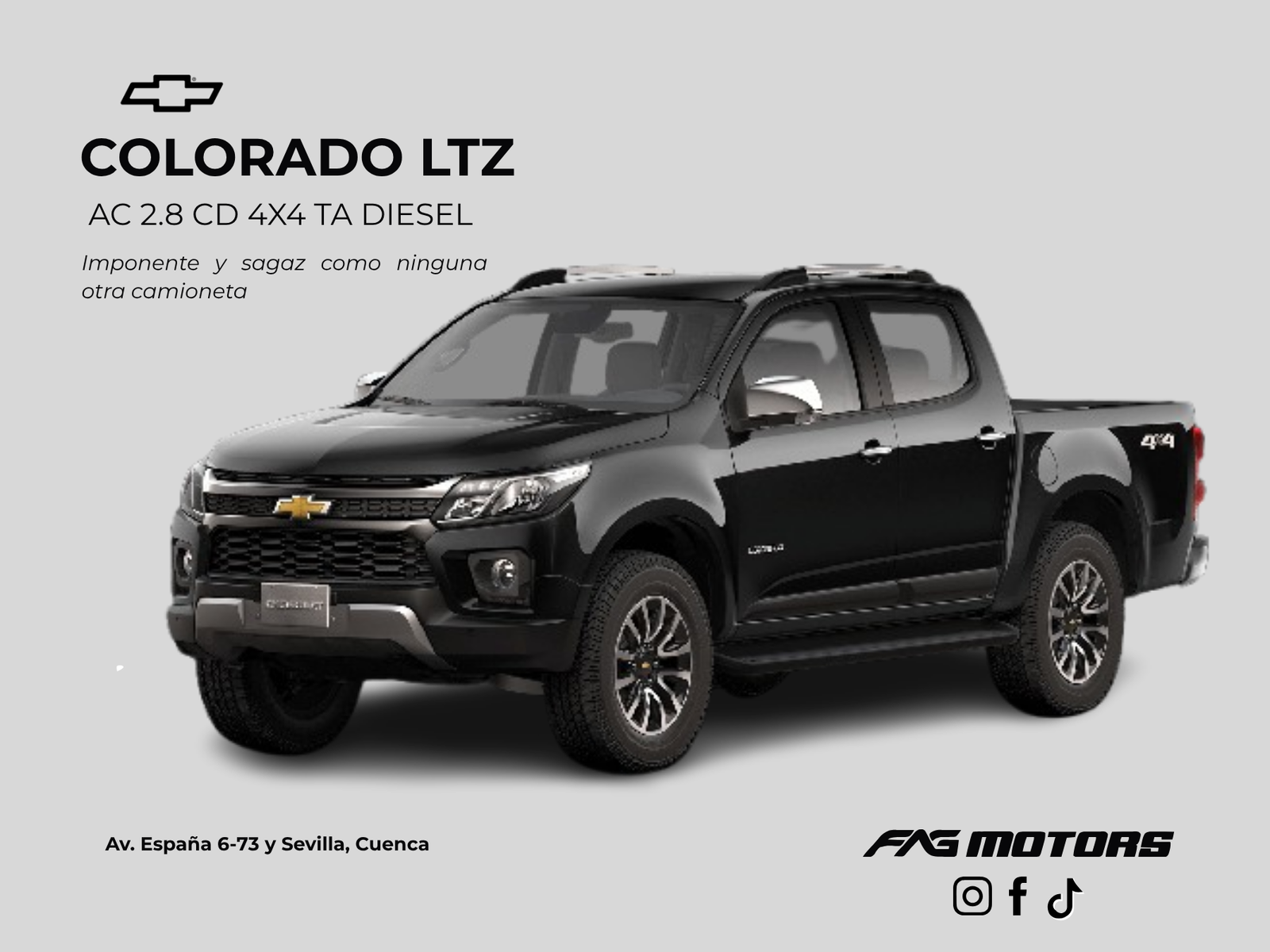 COLORADO LTZ AC 2.8 CD 4X4 TA DIESEL 2024