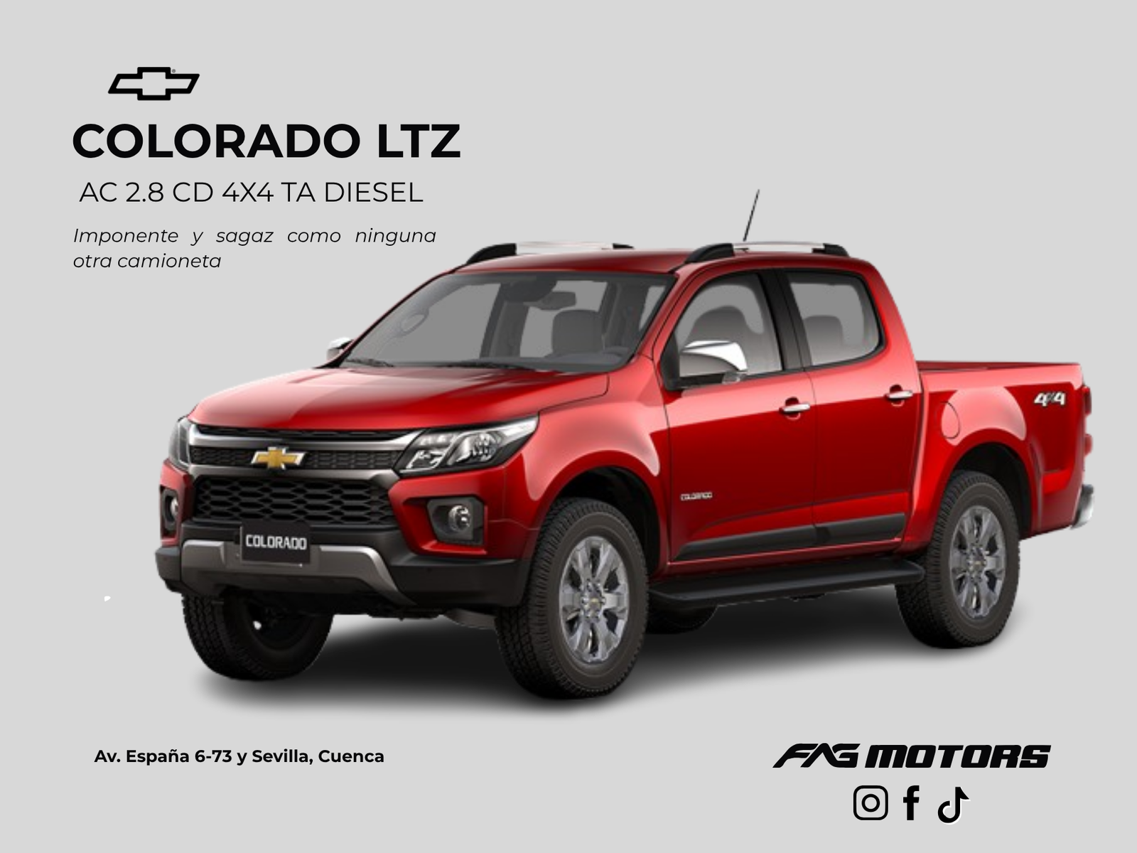 COLORADO LTZ AC 2.8 CD 4X4 TA DIESEL 2024