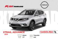 NISSAN XTRAIL ADVANCE CVT AC 2.5 5P 4X2 TA