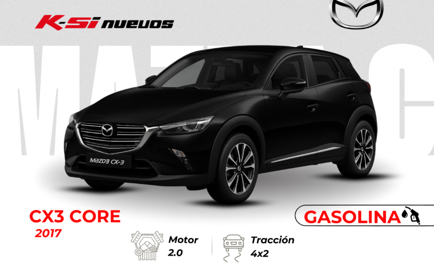MAZDA CX-3 CORE AC 2.0 5P 4X2 TA 2017