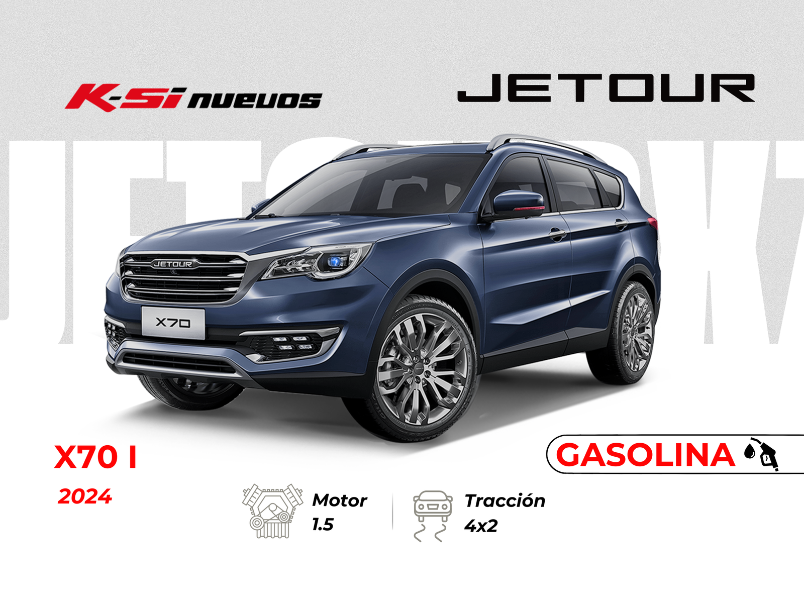 JETOUR X70 I AC 1.5 5P 4X2 TM