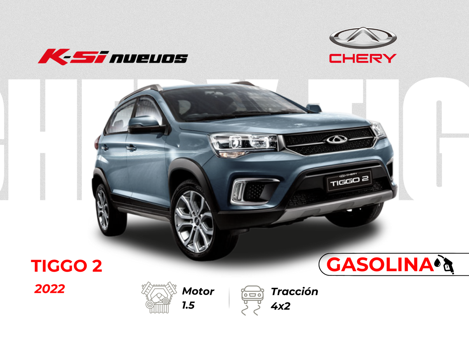 CHERY TIGGO 2 AC 1.5 5P 4X2 TM 2022