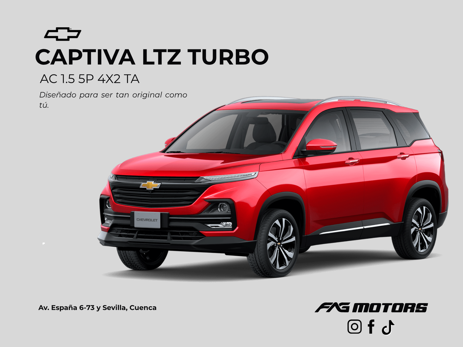 CAPTIVA LTZ TURBO AUTOMÁTICO 2025