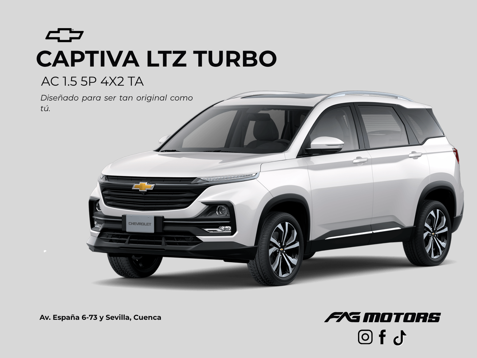 CAPTIVA LTZ TURBO AUTOMÁTICO 2025