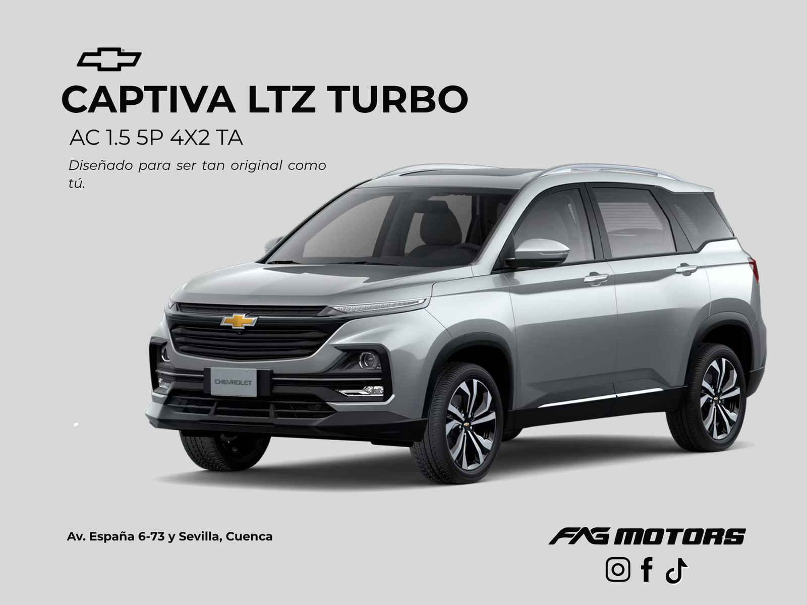 CAPTIVA LTZ TURBO AUTOMÁTICO 2025