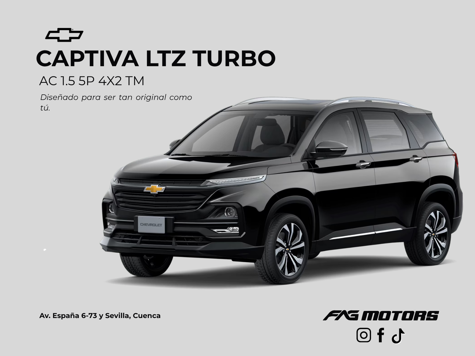 CAPTIVA LTZ TURBO AC 1.5 5P 4X2 MANUAL 2025