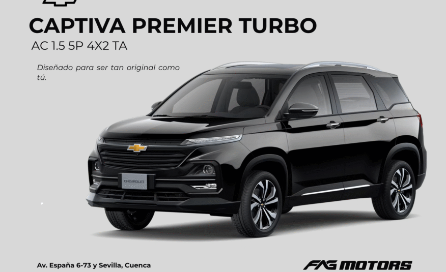 CAPTIVA PREMIER TURBO AUTOMATICA 2025