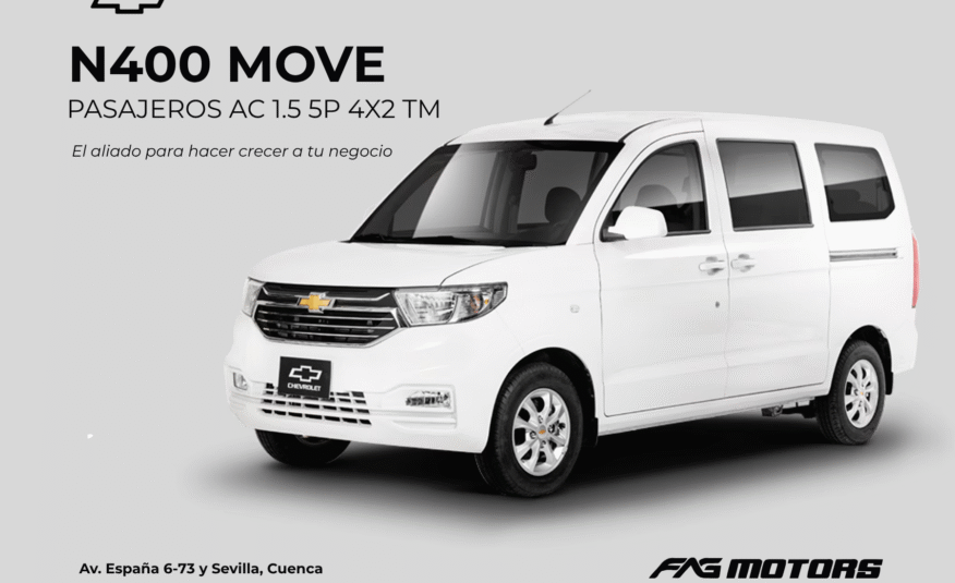 N400 MOVE PASAJEROS AC 1.5 5P 4X2 TM 2025