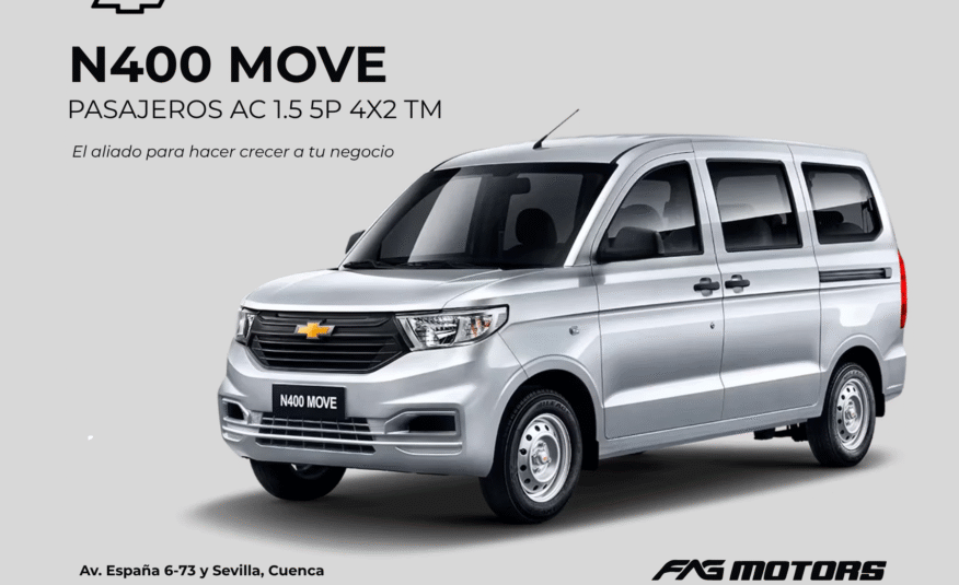 N400 MOVE PASAJEROS AC 1.5 5P 4X2 TM 2025