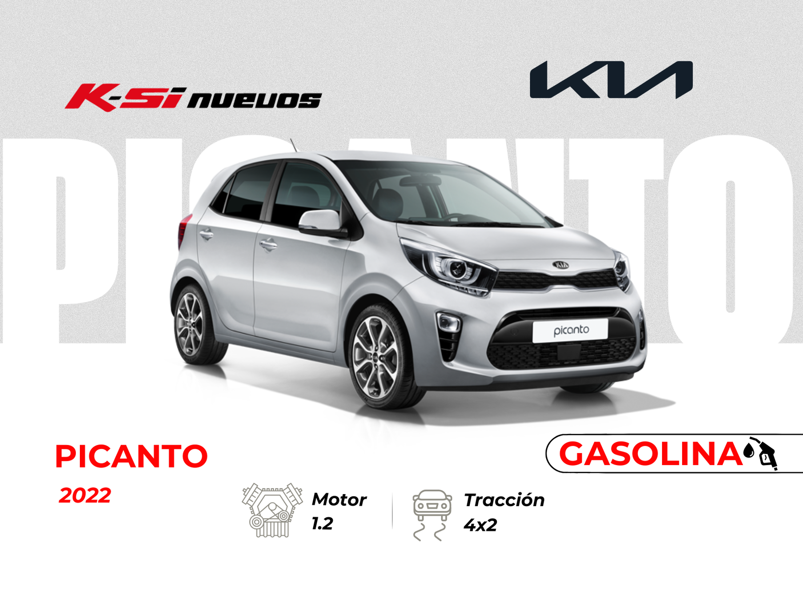 KIA PICANTO LX AC 1.2 4P 4X2 TM 2022