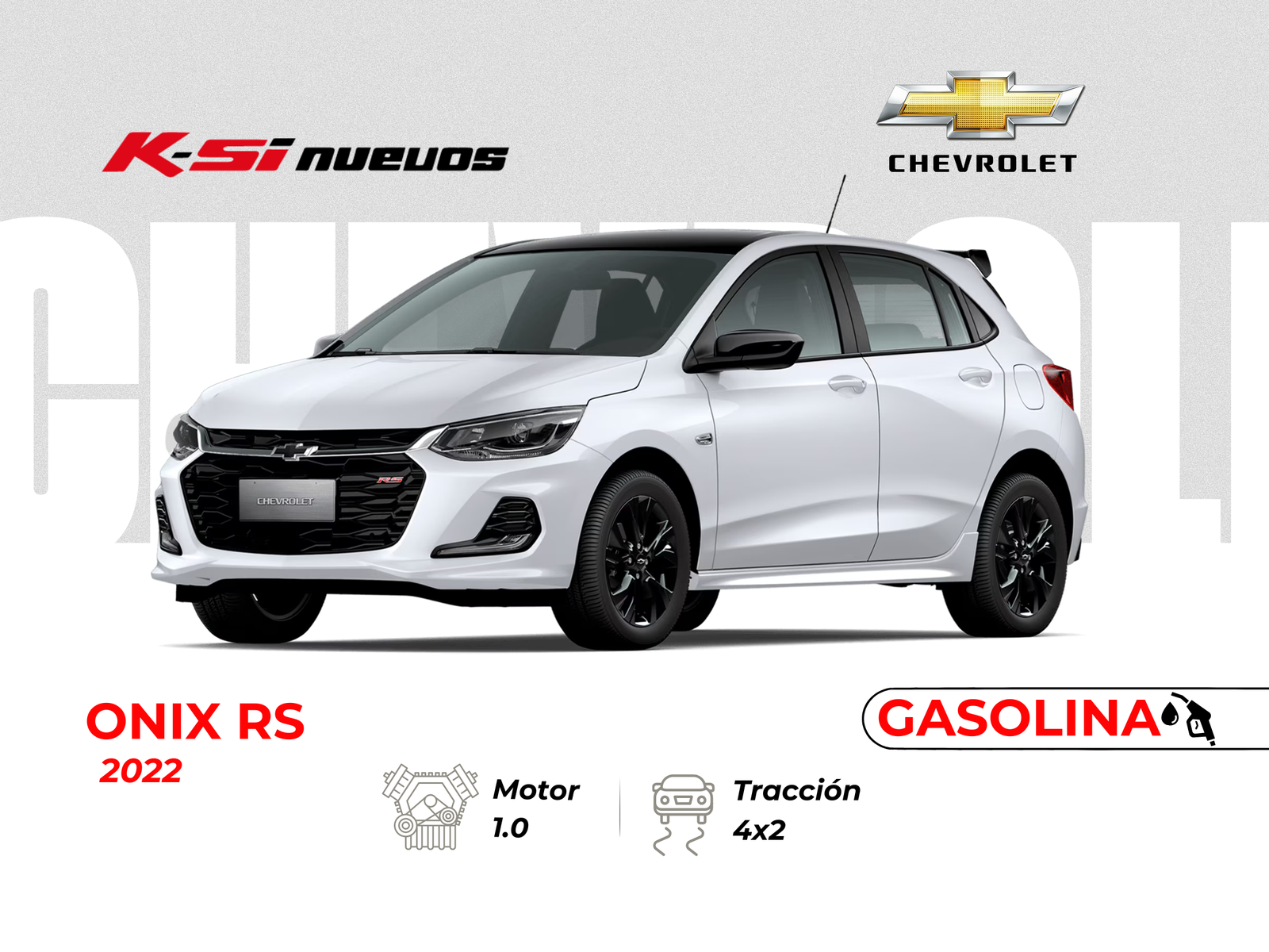 CHEVROLET ONIX RS TURBO AC 1.0 5P 4X2 TM 2022