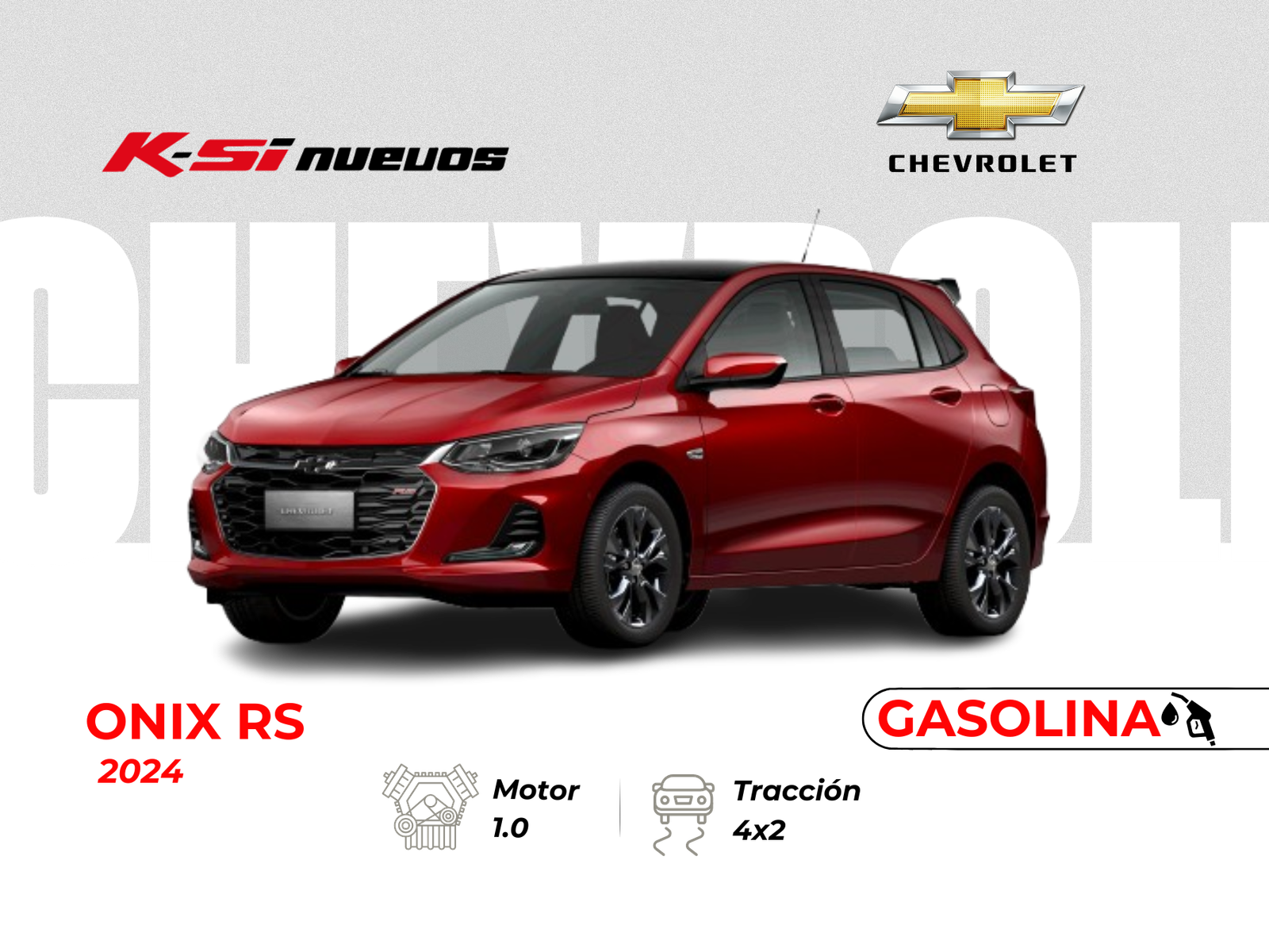 CHEVROLET ONIX RS TURBO AC 1.0 5P 4X2 TM 2024