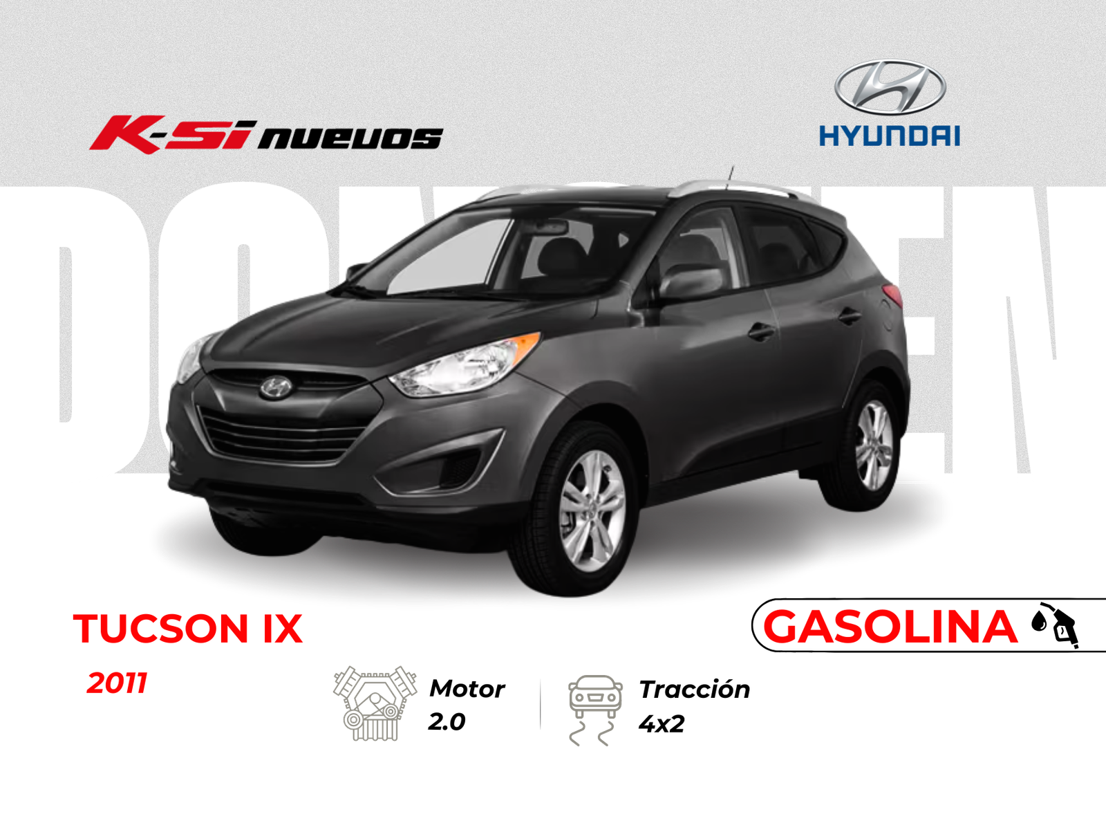 HYUNDAI TUCSON IX 5P 4X2 2.0 TA AC 2011