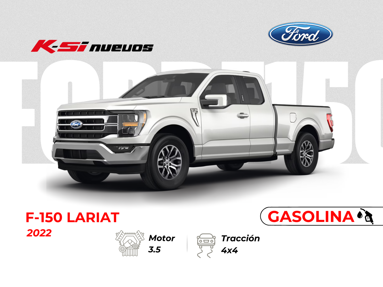FORD F150 LARIAT ECOBOOST AC 3.5 CD 4X4 TA 2022