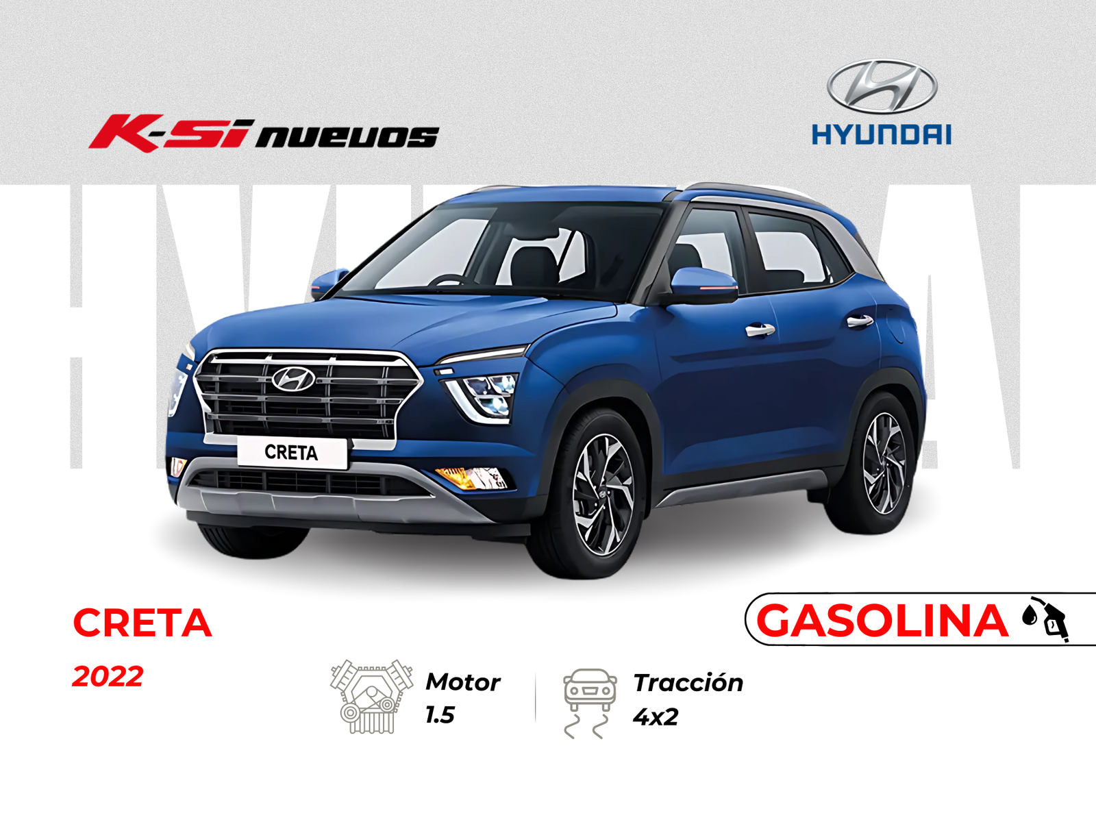 HYUNDAI CRETA AC 1.5 5P 4X2 TM 2022