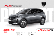 PEUGEOT 3008N ACT 16E BA6 AC 1.6 5P 4X2 TA 2022