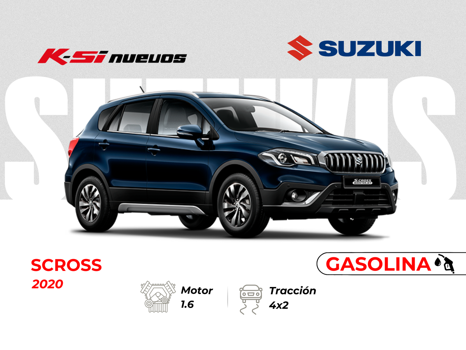 SUZUKI SCROSS AC 1.6 5P 4X2 TM 2020